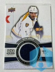 2015-16 Upper Deck UD Game Jersey Series 1 Seth Jones #GJ-SJ Blue Jersey